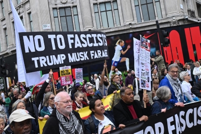 Tisuće ljudi prosvjedovalo u Londonu protiv američkog predsjednika