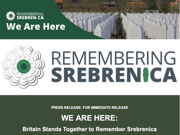 Više od 1000 događaja: Ujedinjeno Kraljevstvo ujedinjeno u sjećanju na genocid u Srebrenici