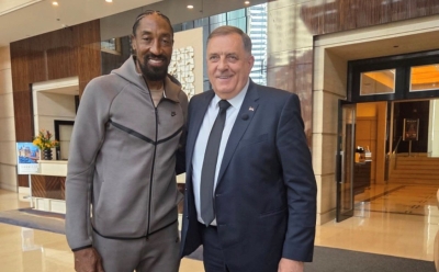 Dodik sreo legendu NBA lige, pa se pohvalio na društvenim mrežama