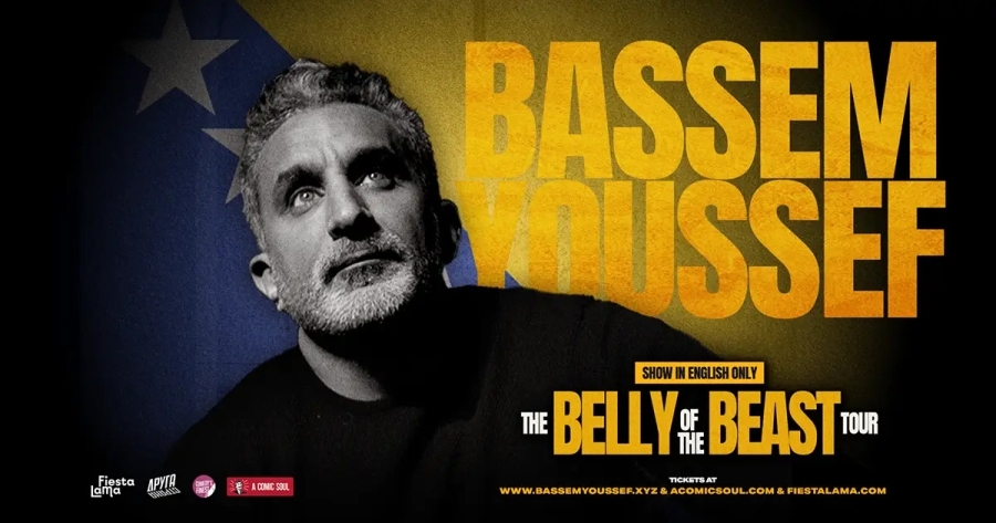 SVJETSKA SATIRA STIŽE U SARAJEVO: Bassem Youssef donosi globalni stand-up hit u glavni grad BiH