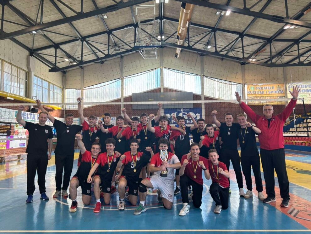 Čelik-Volley Zenica osvojio turnir “Mlade nade 2026” u Kaknju