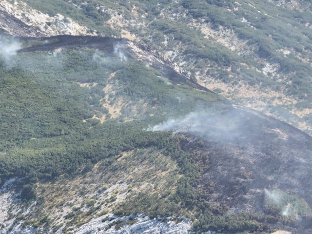 Požar na Čvrsnici i dalje se širi, vatrogasci intervenirali na brojnim lokacijama u Mostaru i Čapljini