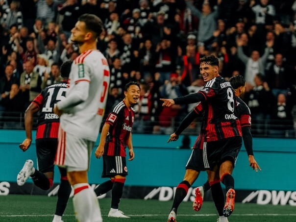 Eintracht Frankfurt slavio protiv Kölna