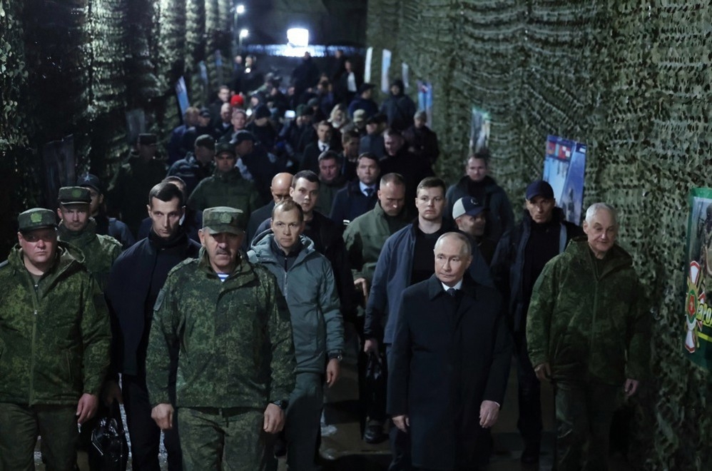 Putin na vojnoj vježbi u ruskim planinama