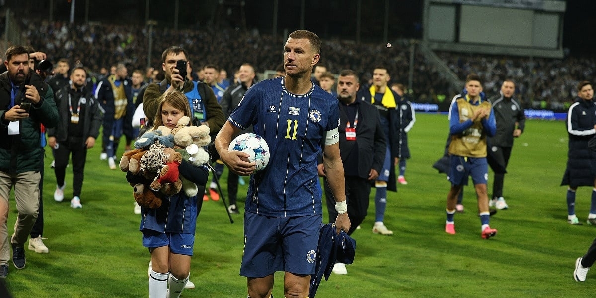 Edin Džeko se oprostio od Zmajeva: I kada više nisam na terenu, uvijek sam na strani naše jedne i jedine BiH