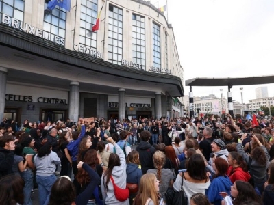 Protesti u Briselu, policija upotrijebila suzavac i biber-sprej protiv demonstranata (VIDEO)