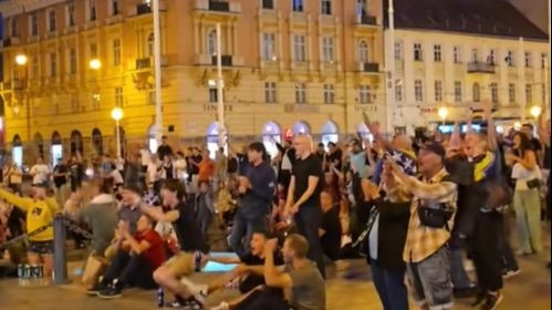 Video / Lukić postigao pogodak, a scene iz Zagreba obišle društvene mreže