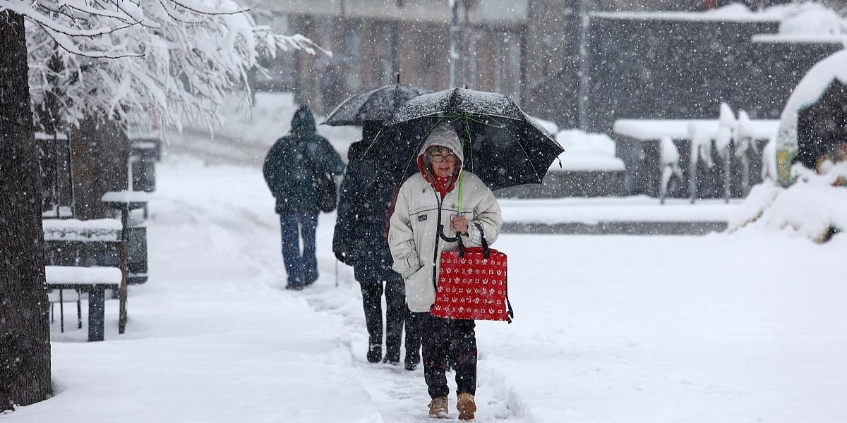 Snijeg okovao Hrvatsku, dijelovi zemlje izgledaju kao usred januara