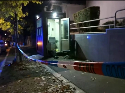 TERORIZAM: Napad na žandarma ispred Ambasade Izraela u Beogradu, napadač ubijen