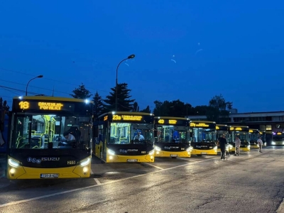 U Sarajevu počelo saobraćati 10 novih ISUZU autobusa