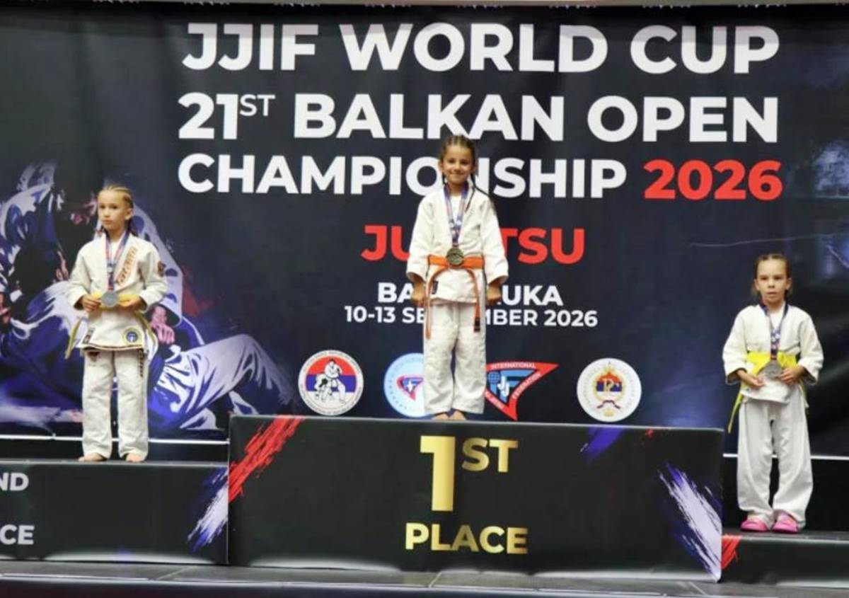 Trebinjka rođena sa nepunim kilogramom danas je prvakinja u borilačkoj vještini