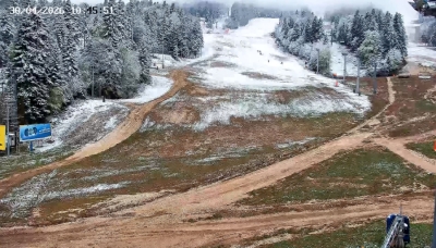 ZIMA PRED PRVI MAJ: Pojedini dijelovi BiH pod snježnim pokrivačem