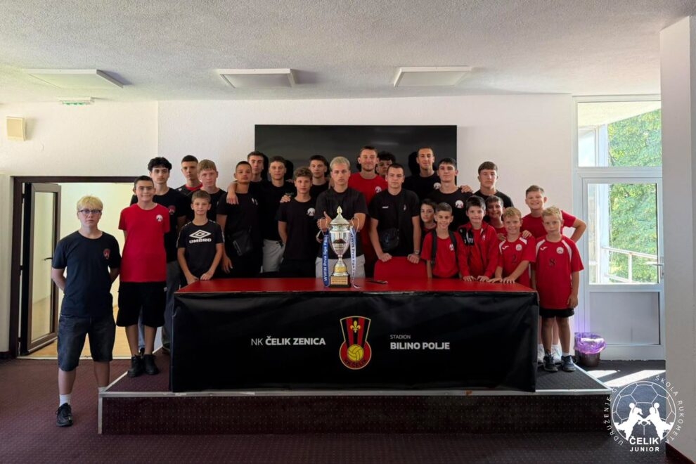 Zajedništvo zeničkog sporta: RK Čelik Junior posjetio Bilino polje