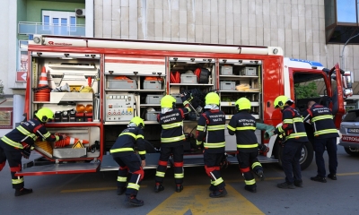 Pokazna vježba u centru Banjaluke: Kako reagovati u kriznim situacijama