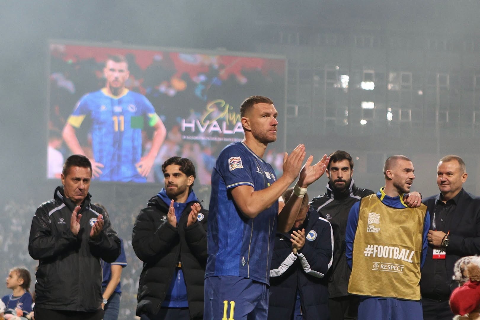 UEFA žestoko kaznila N/FSBiH zbog dešavanja na Džekinom oproštaju