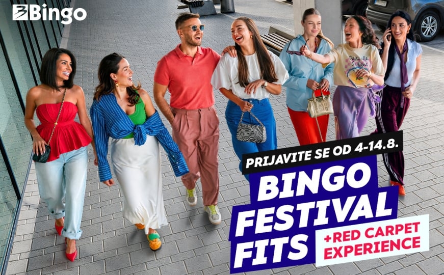 Otvorene prijave za Bingo Festival Fits: Odaberite outfit s omiljenim influencerom i zablistajte