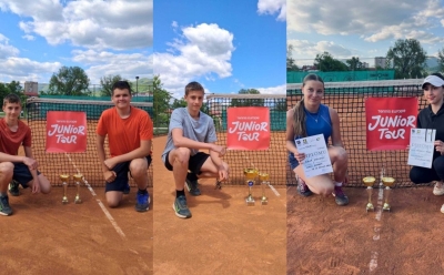 Butković pobijedio u obje konkurencije na Tennis Europe turniru, titule i za Džinđovskog i Kunosić