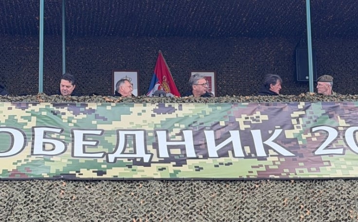 Srbija organizirala još jednu vojnu vježbu blizu BiH: Sve gledao Dodik sa svojom svitom iz RS-a