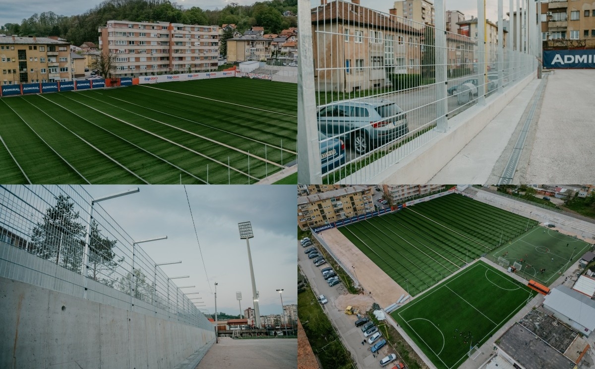 Radovi u završnoj fazi: Pomoćni teren Tušnja konačno dobija novo lice