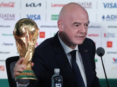 Infantino: Tramp uručuje pobjednički trofej