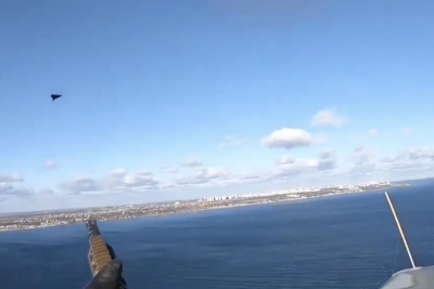 VIDEO Nevjerojatne snimke iznad Odese: Pogledajte spektakularno obaranje ruskih dronova