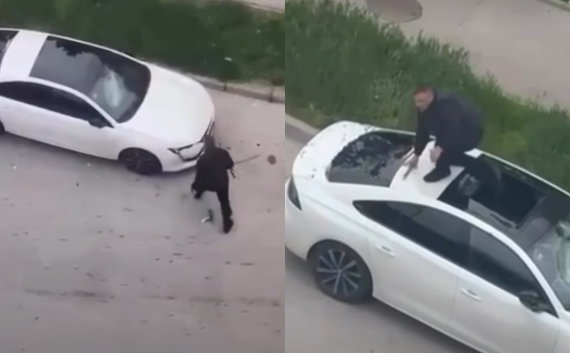 Incident u Tuzli: Muškarac uništavao automobil, psovao, policija ga uhapsila