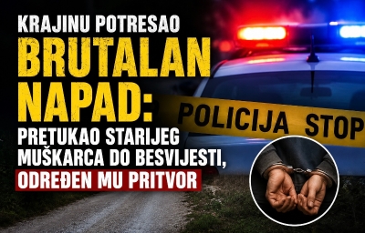 Pretukao starijeg muškarca i otišao: Tužilaštvo objavilo uznemirujuće detalje