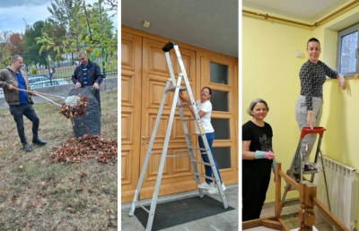 ZAJEDNIŠTVO NA DJELU: Sarajlije uredile crkvu, dvorište i župne prostorije (FOTO)