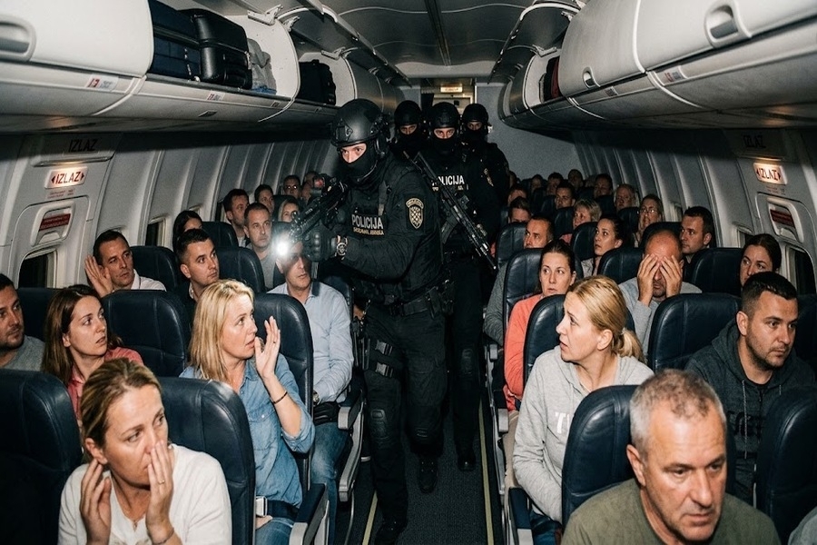 'ŠTA AKO IMAM BOMBU?! JA SAM TERORISTA...': Putnik iz Srbije napravio haos u avionu, intervenisale sigurnosne službe i ispraznile letjelicu