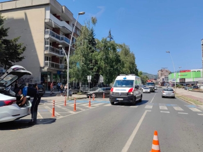 Maloljetni biciklista povrijeđen u saobraćajnoj nezgodi u Londži, prebačen u KB Zenica