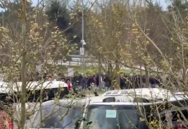 VIDEO Masovna tučnjava navijača Bayerna i Stuttgarta