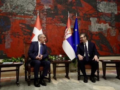 Predsjednik Švajcarske u posjeti Srbiji - Sporazum o švajcarsko-srpskom programu inovacija