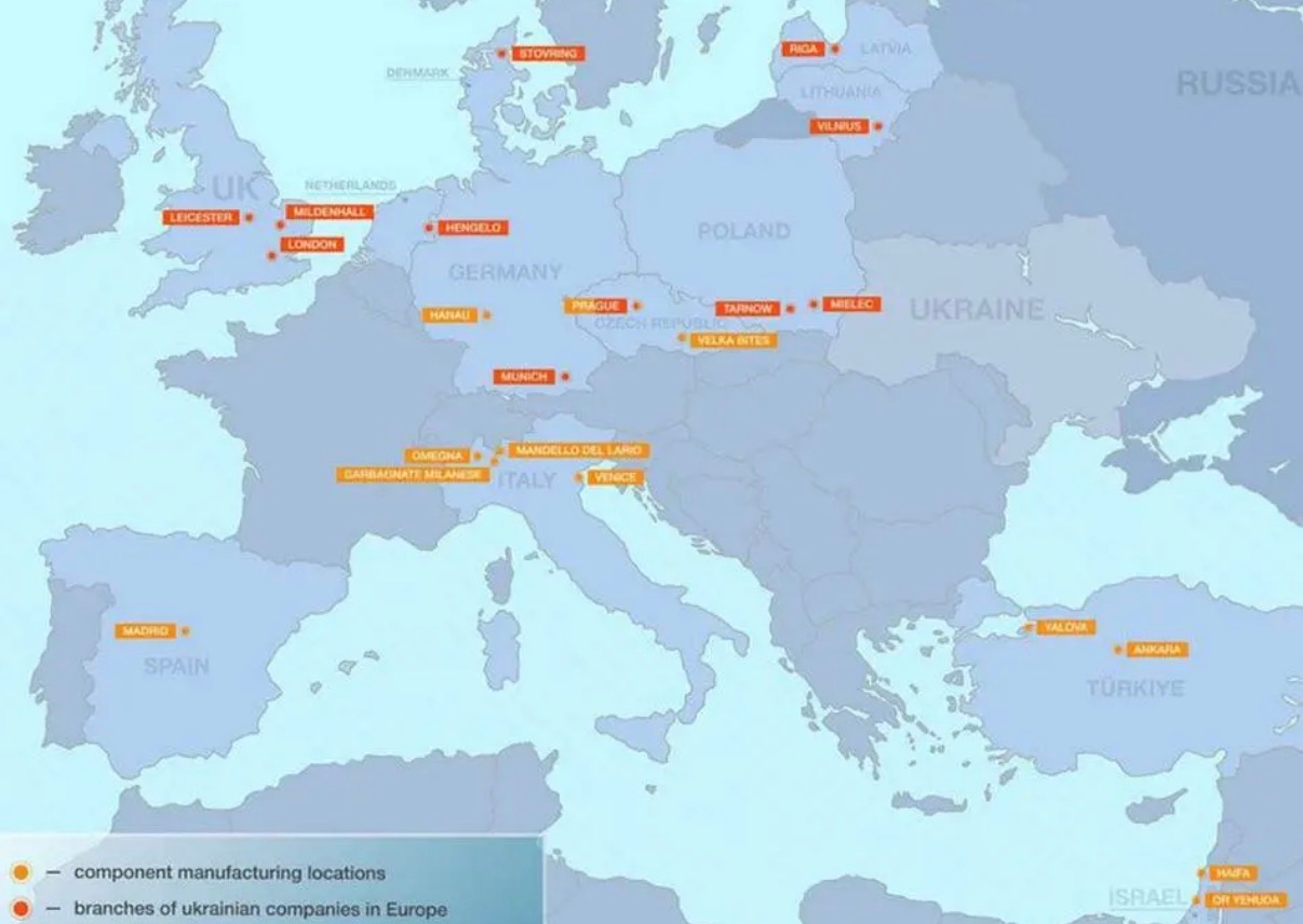 Rusko ministarstvo odbrane objavilo kartu s legitimnim metama u Evropi: “Spavajte mirno!”