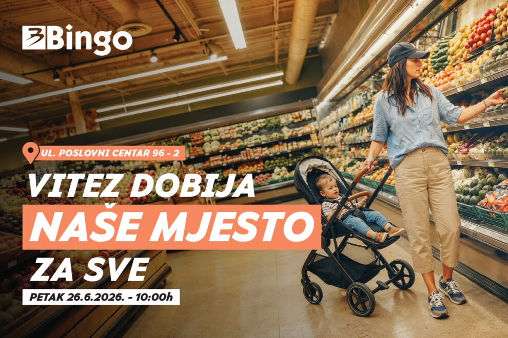 Investicija vrijedna više od deset miliona KM: Vitez dobija prvi Bingo hipermarket