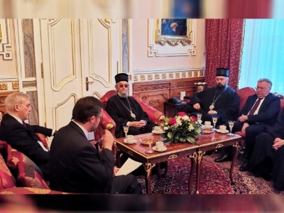 Ruska delegacija sa mitropolitom Јefremom