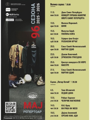 Pogledajte repertoar Narodnog pozorišta Republike Srpske za maj