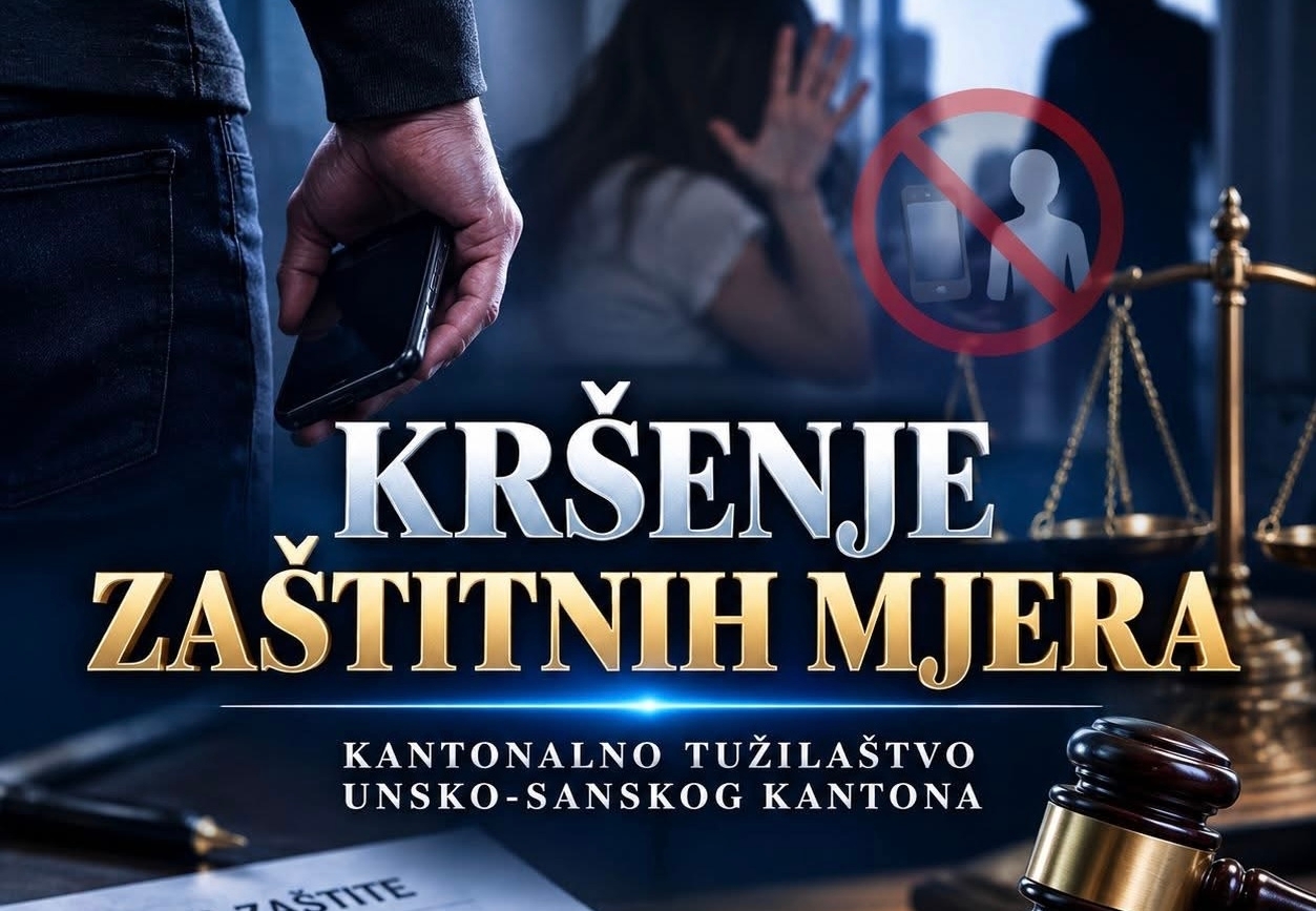 KRAJINA: Nasilje u porodici i kršenje zabrane prilaska