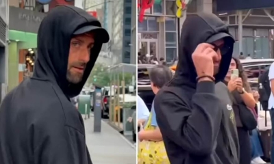 Novak se maskirao usred Njujorka: Prošao pored navijača ispred sopstvenog bilborda