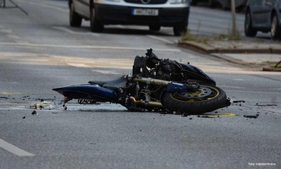 Teška nesreća kod Broda: Povrijeđen motorista, prebačen u UKC RS