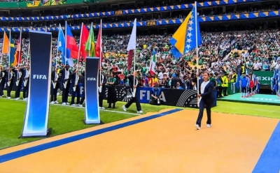 Zastava BiH se zavijorila na otvaranju Svjetskog prvenstva
