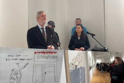 'SB' U UMJETNIČKOJ GALERIJI BiH: Tisja Kljaković Braić prvi put samostalno u BiH, dalmatinski humor osvojio Sarajevo (FOTO)