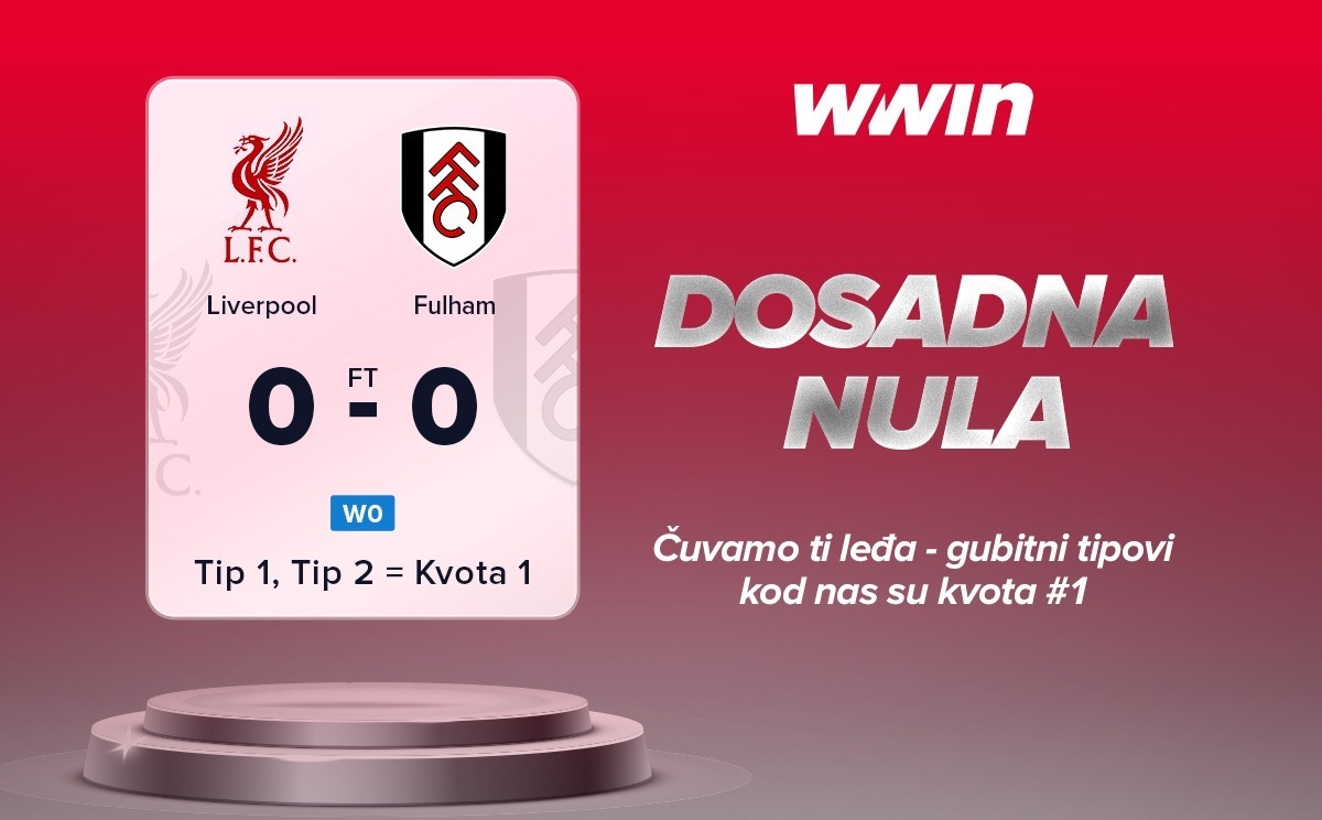 Bez golova na Anfieldu i u Londonu – igrači WWIN-a bez gubitka