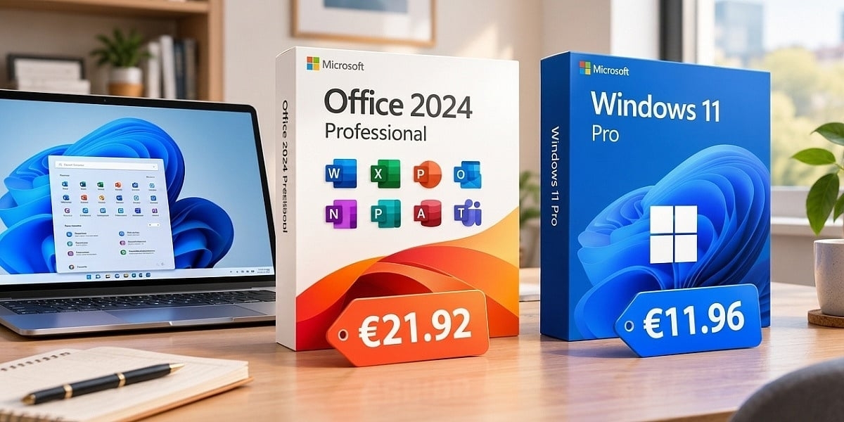 Nadogradite prema vlastitim uvjetima: MS Office 2024 za 21 eura i Windows 11 Pro za 11 eura
