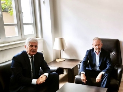 Sastali se Čović i Izetbegović