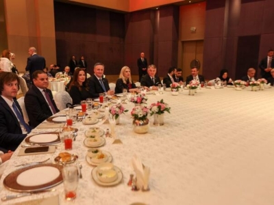 DIPLOMATSKI FORUM U ANTALIJI: Članovi Predsjedništva BiH na večeri kod Erdogana