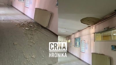 Dio plafona pao na Ginekološko-akušerskom odjeljenju UKC-a Tuzla: “Moglo je pasti na trudnicu ili bebu”