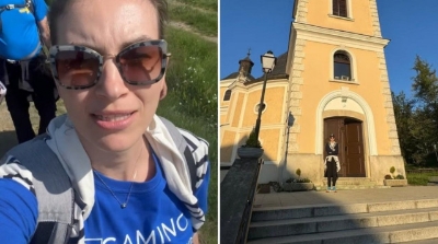 VIDEO Ornela Vištica pješači Camino Hrvatska