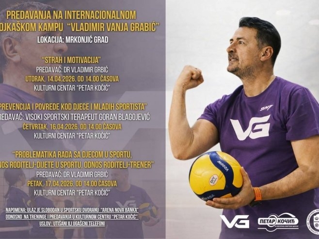 U Mrkonjić Gradu Međunarodni odbojkaški kamp "Vladimir Vanja Grbić" (FOTO)