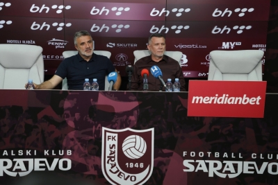 SARAJEVO IMA NOVOG ŠEFA: Zekić i Mamić podijelili karte, pljuštala obećanja na Koševu, poslali i poruku 'Zmajevima' pred Mundijal (FOTO)