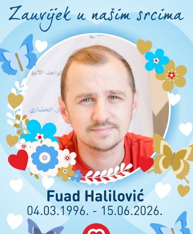 Još jedna tužna vijest: Preminuo Fuad Halilović, dugogodišnji član Udruženja „Srce za djecu oboljelu od raka“